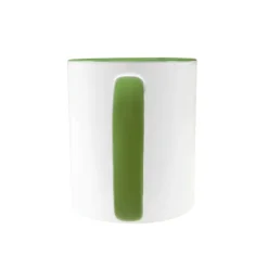 Kubek ceramiczny 350 ml | Nerita / Jasnozielony VA073-10