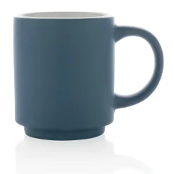 Kubek ceramiczny 180 ml / Niebieski P434.075