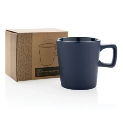 Kubek ceramiczny 300 ml / Niebieski P434.055