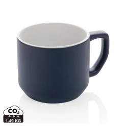 Kubek ceramiczny 350 ml / Niebieski P434.045