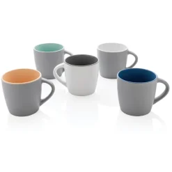 Kubek ceramiczny 300 ml / Niebieski P434.005