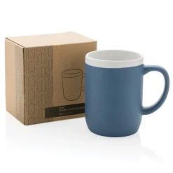 Kubek ceramiczny 300 ml / Niebieski P434.095