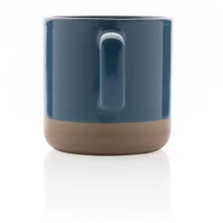 Kubek ceramiczny 280 ml / Niebieski P434.085