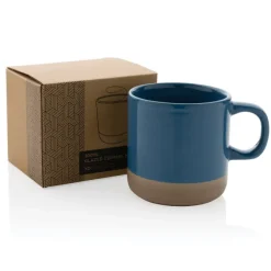 Kubek ceramiczny 300 ml / Niebieski P434.115