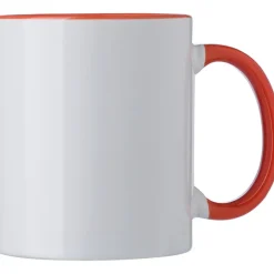 Kubek ceramiczny 300 ml / Pomarańczowy V6986-07