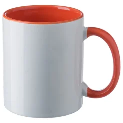 Kubek ceramiczny 300 ml / Pomarańczowy V6986-07