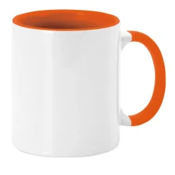 Kubek ceramiczny 350 ml / Pomarańczowy V9504-07