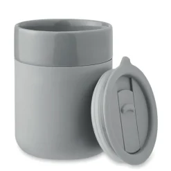 Kubek ceramiczny 330 ml / Szary MO2528-07
