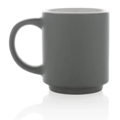 Kubek ceramiczny 180 ml / Szary P434.072