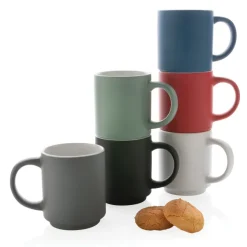 Kubek ceramiczny 180 ml / Szary P434.072