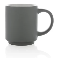 Kubek ceramiczny 180 ml / Szary P434.072
