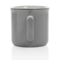 Kubek ceramiczny 280 ml / Szary P434.032