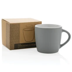 Kubek ceramiczny 300 ml / Szary P434.002
