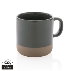 Kubek ceramiczny 300 ml / Szary P434.112