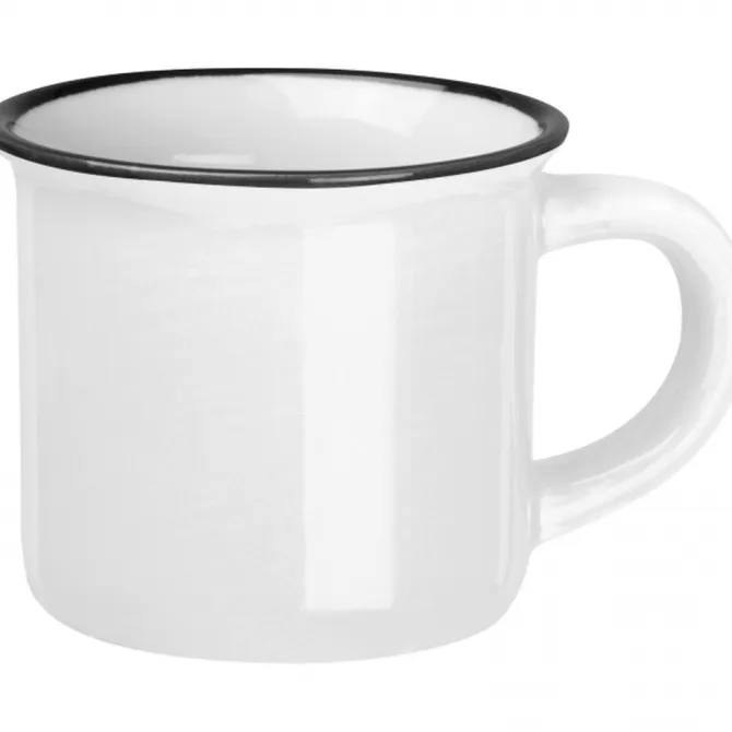 Kubek ceramiczny 60 ml TILL / Biały 8384306