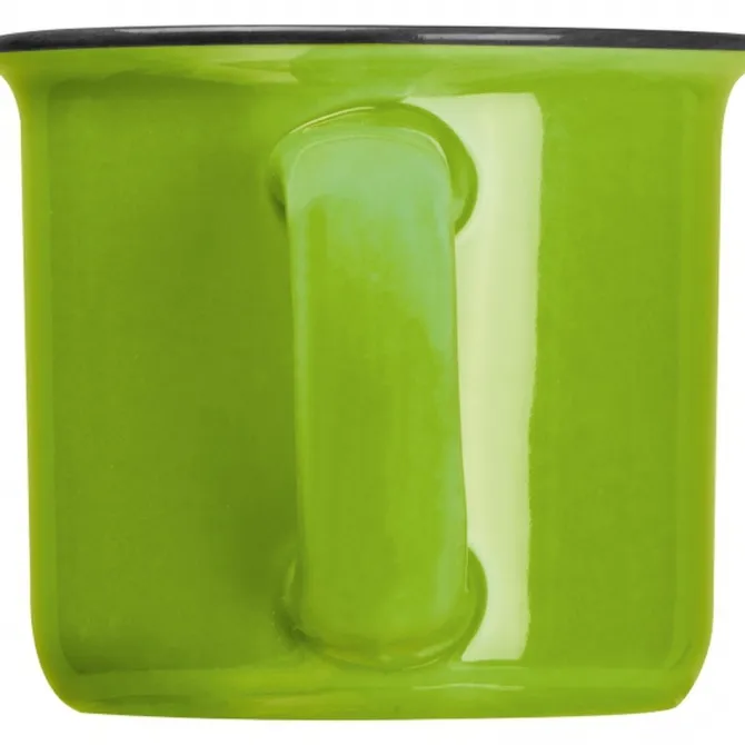 Kubek ceramiczny 60 ml TILL / Zielony 8384309