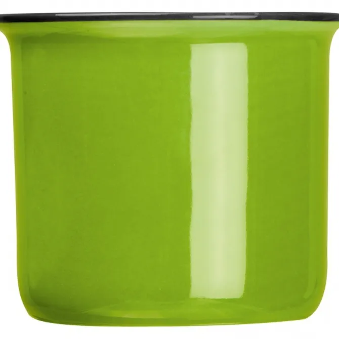Kubek ceramiczny 60 ml TILL / Zielony 8384309