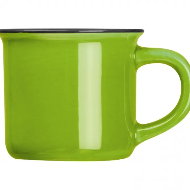 Kubek ceramiczny 60 ml TILL / Zielony 8384309