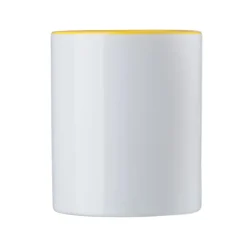 Kubek ceramiczny 300 ml / żółty V6986-08