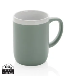 Kubek ceramiczny 300 ml / Zielony P434.097