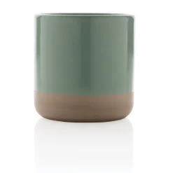 Kubek ceramiczny 300 ml / Zielony P434.117