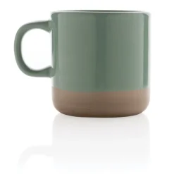 Kubek ceramiczny 300 ml / Zielony P434.117