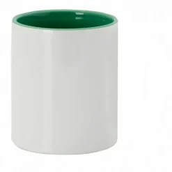 Kubek ceramiczny 350 ml / Zielony V9504-06
