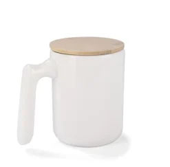 Kubek ceramiczny VIVIAN 420 ml / Biały 16040-01