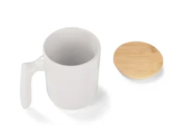 Kubek ceramiczny VIVIAN 420 ml / Biały 16040-01