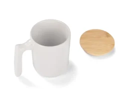 Kubek ceramiczny VIVIAN 420 ml / Biały 16040-01