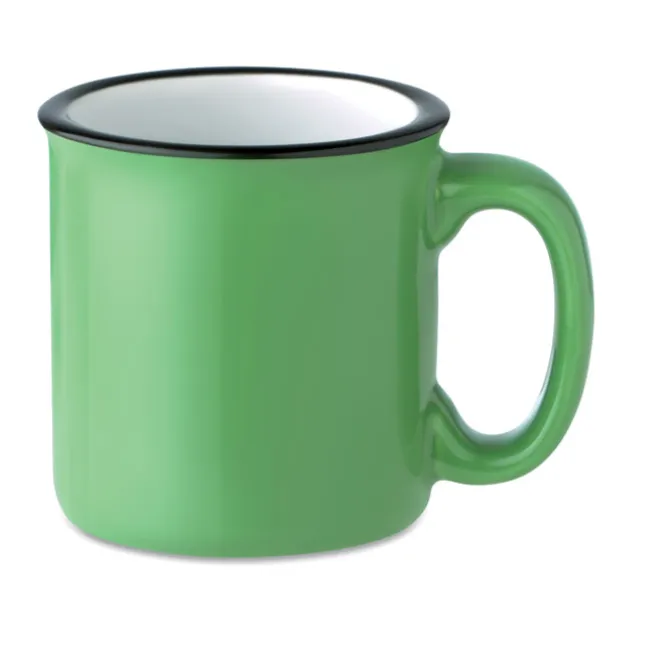 Kubek ceramiczny / Zielony MO9243-09