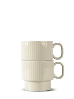 Kubek do herbaty COFFEE & MORE 2-szt, beżowy / Beżowy 5018573-