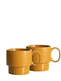 Kubek do herbaty COFFEE & MORE 2-szt, biały / Biały 5018503-