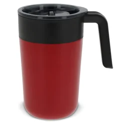 Kubek do kawy o podwójnych ściankach 400ml / Ciemnoczerwony LT98834-N0020