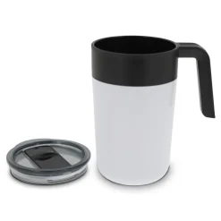 Kubek do kawy o podwójnych ściankach 400ml / Biały LT98834-N0001