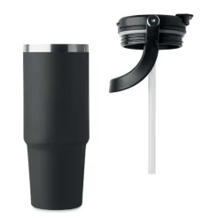 Kubek duścienny 850 ml / Czarny MO2561-03