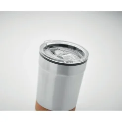 Kubek dwuściankowy 300 ml / Bialy MO2187-06