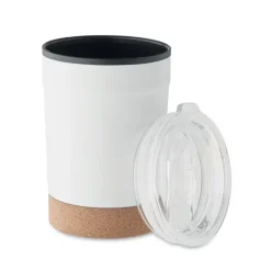 Kubek dwuściankowy 300 ml / Bialy MO2187-06