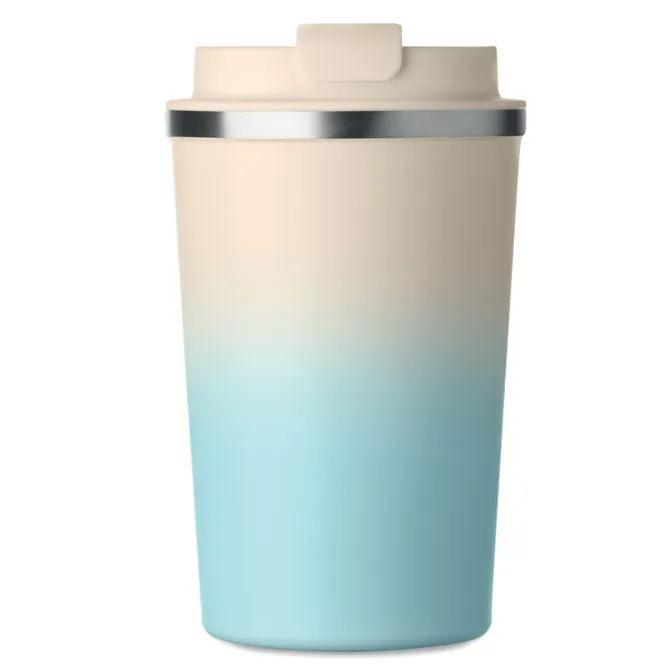 Kubek dwuścienny 350 ml / Baby Blue MO2885-66