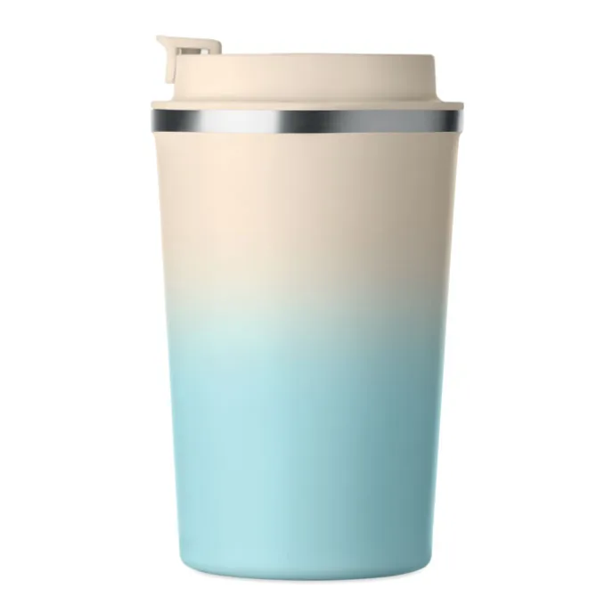 Kubek dwuścienny 350 ml / Baby Blue MO2885-66