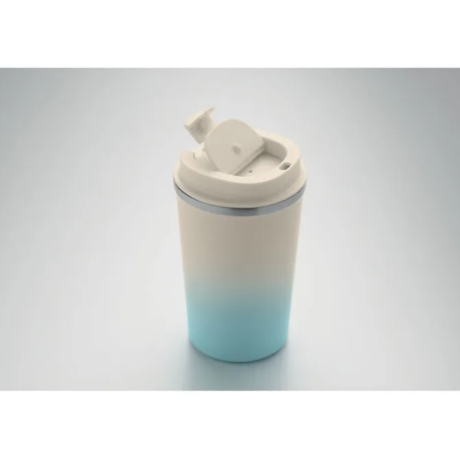 Kubek dwuścienny 350 ml / Baby Blue MO2885-66