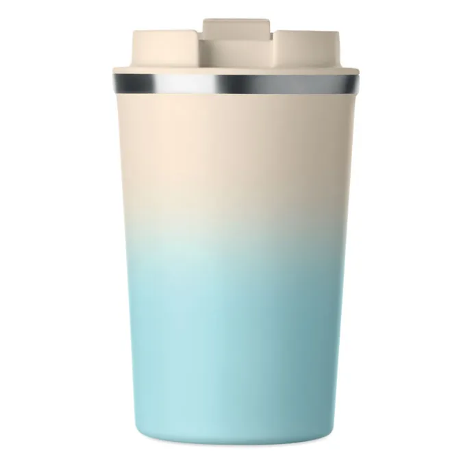 Kubek dwuścienny 350 ml / Baby Blue MO2885-66