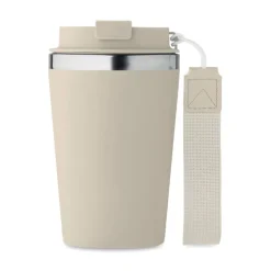 Kubek dwuścienny 350 ml / Bezowy MO2317-13