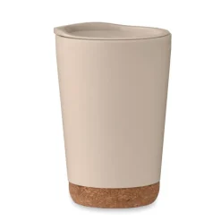 Kubek dwuścienny 300 ml / Bezowy MO2446-13