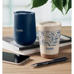 Kubek dwuścienny 300 ml / Bezowy MO2446-13
