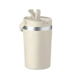 Kubek dwuścienny 350 ml / Bezowy MO2922-13