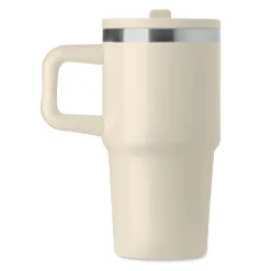Kubek dwuścienny 500 ml / Bezowy MO3170-13