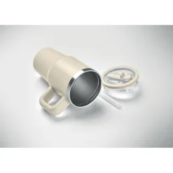 Kubek dwuścienny 500 ml / Bezowy MO3170-13