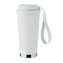 Kubek dwuścienny 500 ml / Bialy MO2662-06