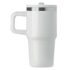 Kubek dwuścienny 500 ml / Bialy MO3170-06